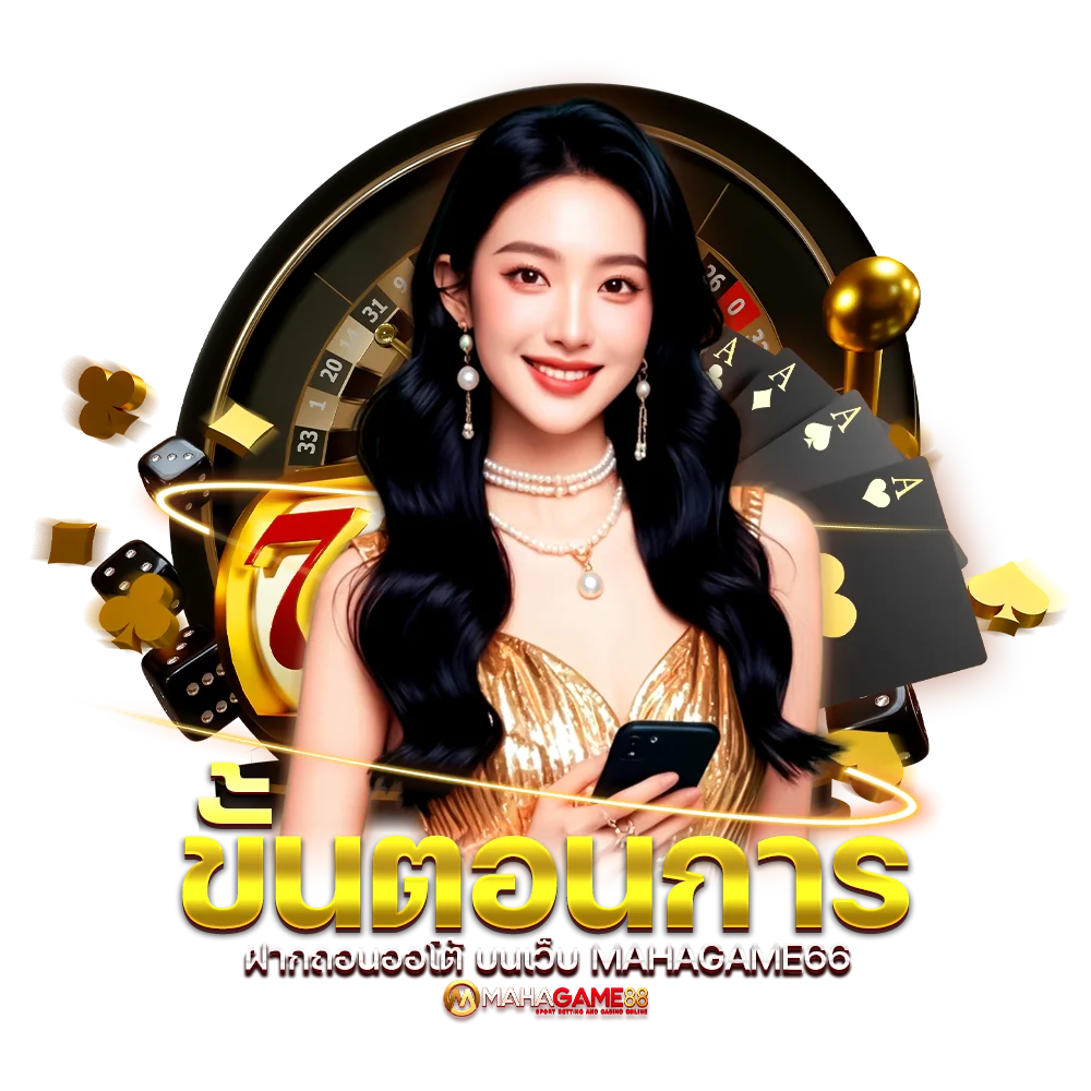 ขั้นตอนการ ฝากถอนออโต้ บนเว็บ MAHAGAME66